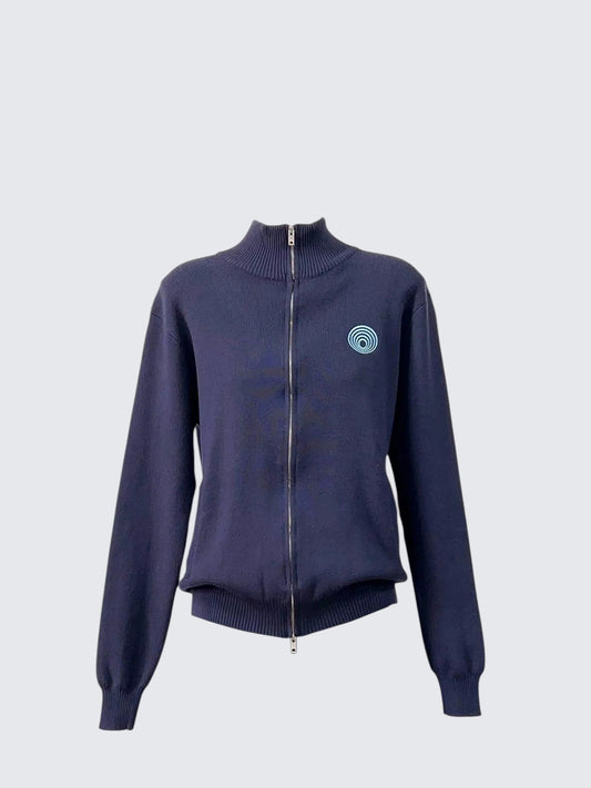 Swirl Zip Knit Jacket Women