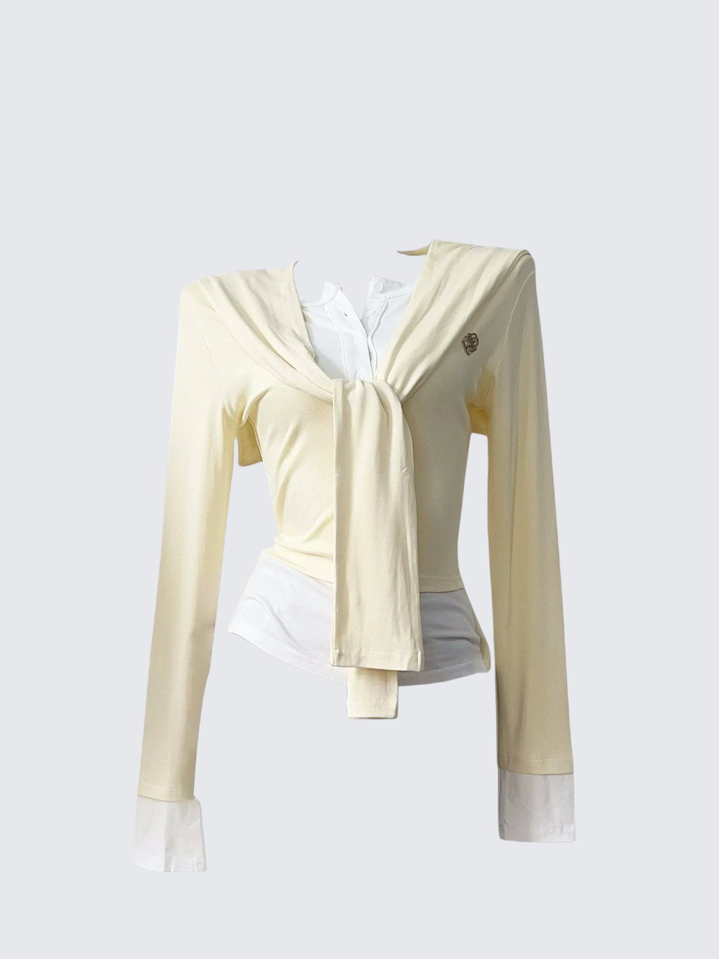 American Henley Long Sleeve Two-Piece