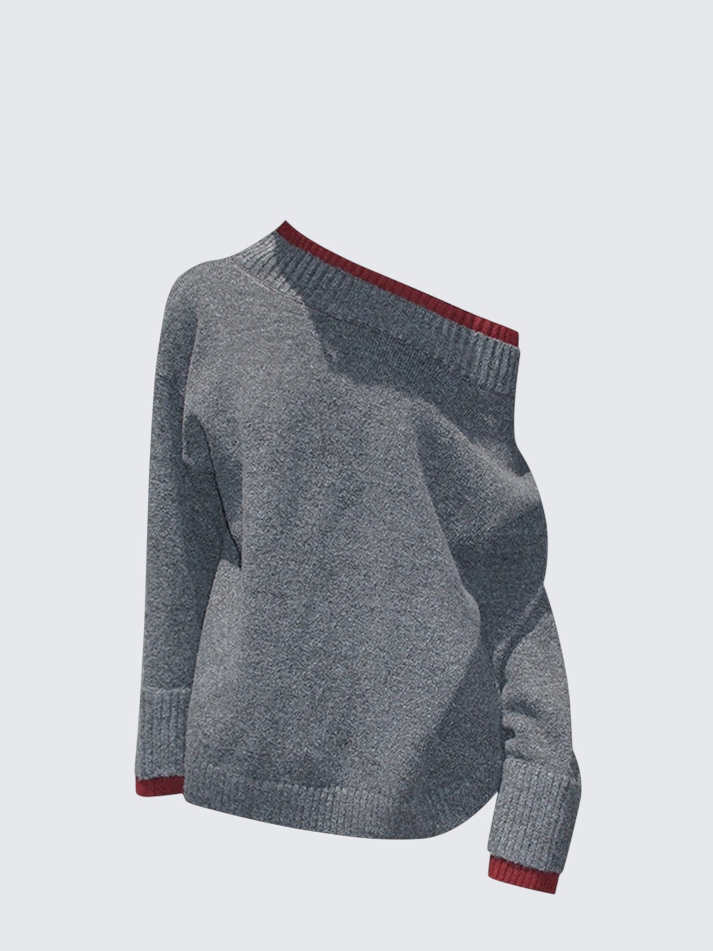 American Layered Shoulder Turtleneck Knit