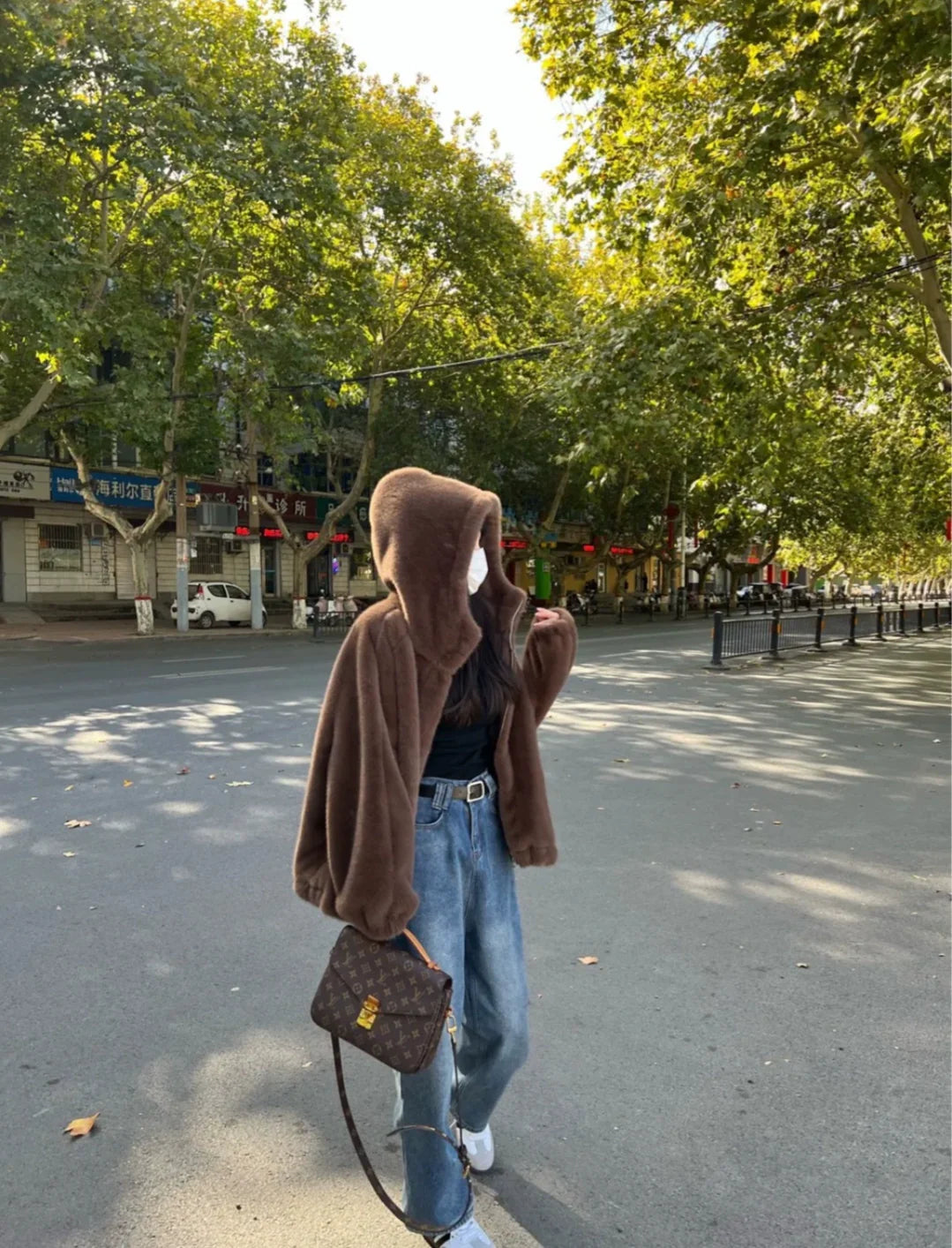 Mink Faux Fur Eco Coat