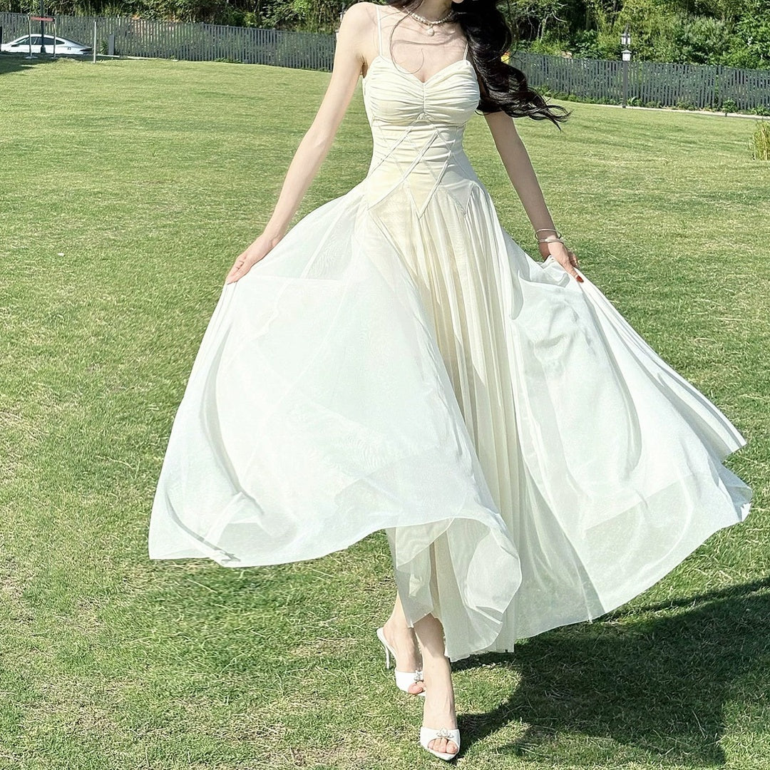 Chiffon Fairy Summer Gown Prom Dress