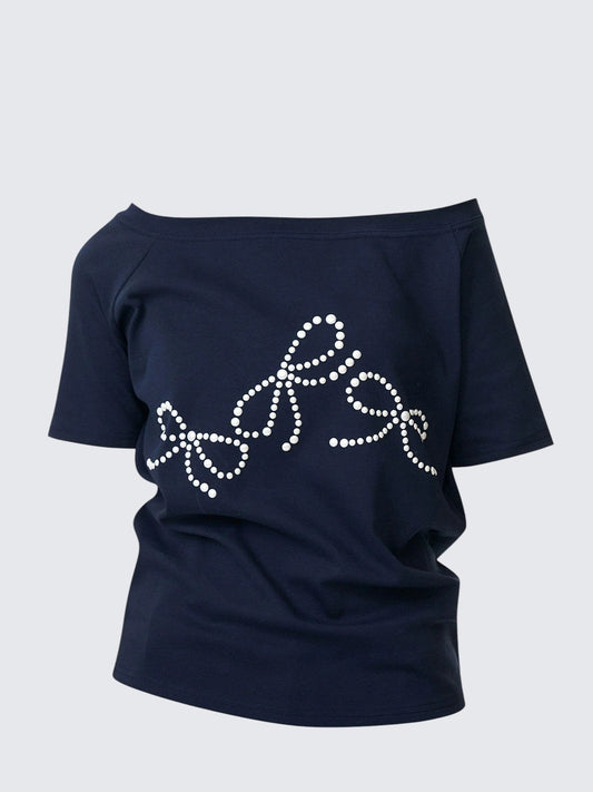 American Vintage Pearl Shoulder T-Shirt