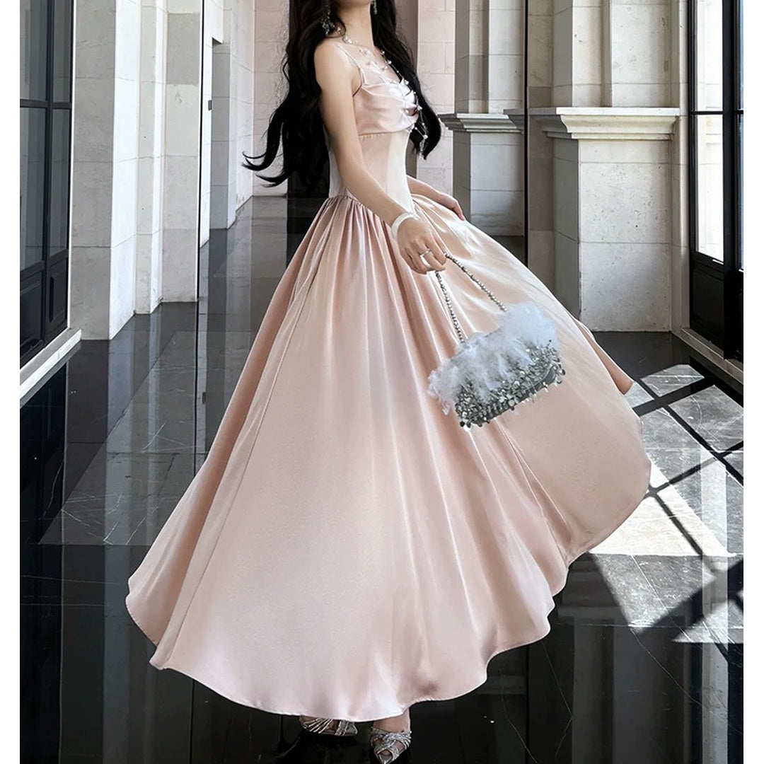 A-Line Tank Gown Prom Dress