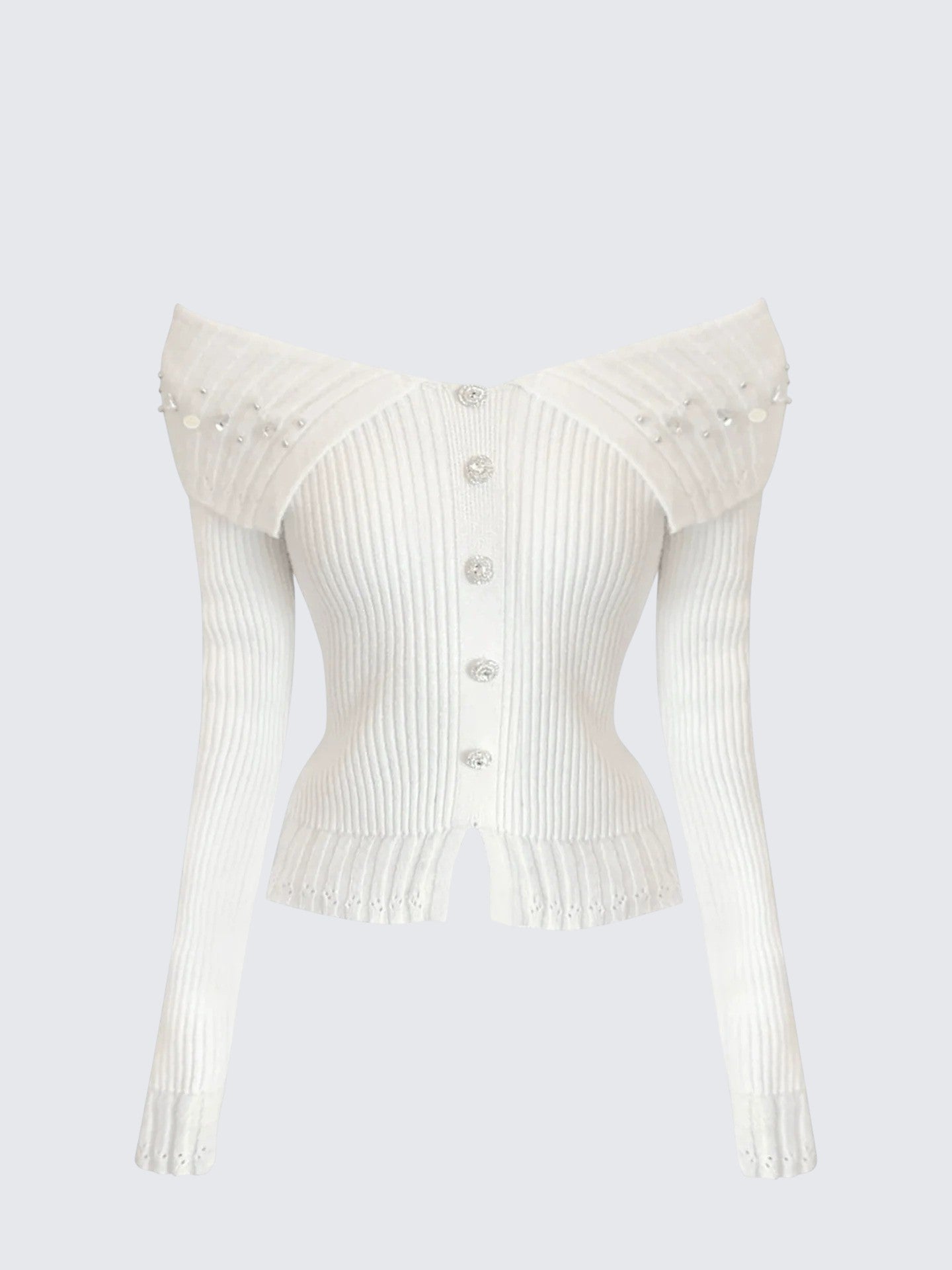 Sexy Off Shoulder Knit Top