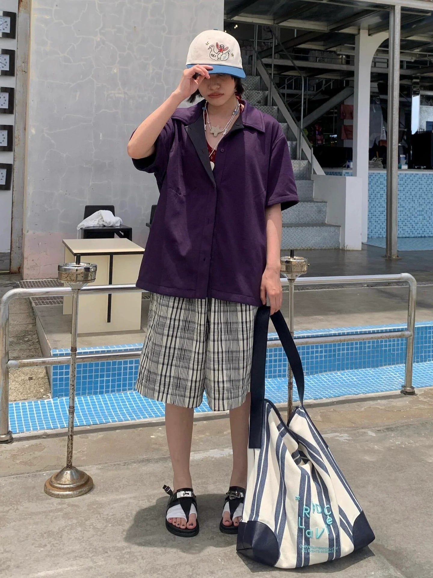 Textured Casual Sport Shorts