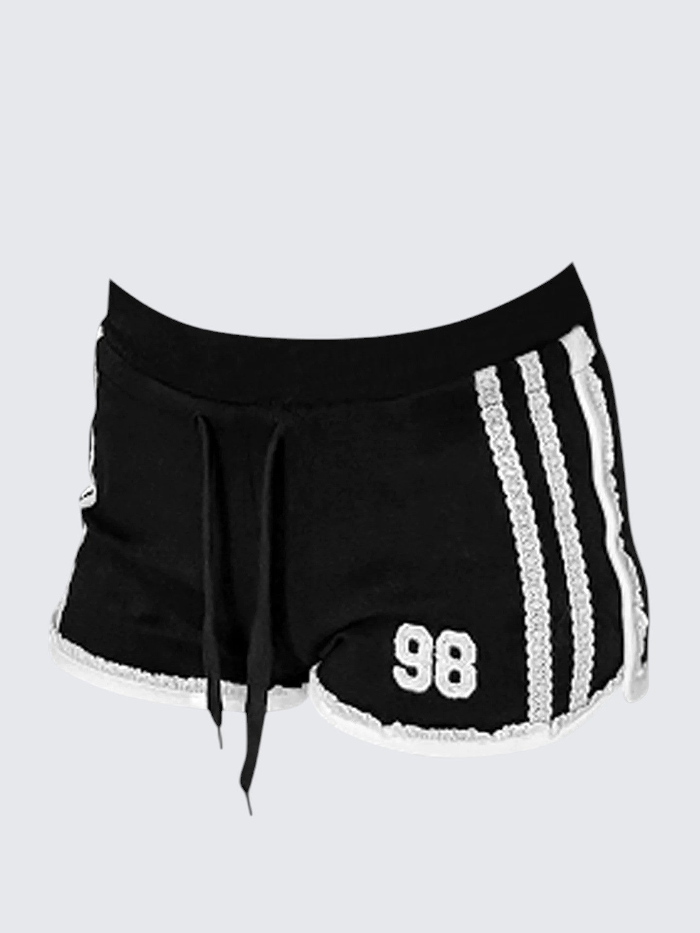 American Lace Hem Shorts