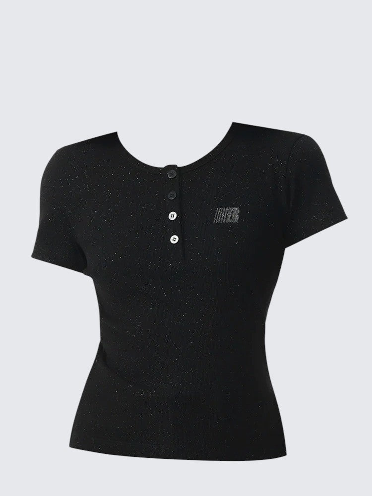 Henley Star Tee