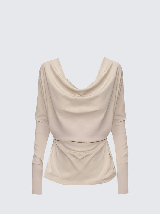 French Vintage Long Sleeve Tee