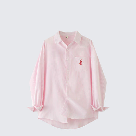 American Pink Stripe Shirt
