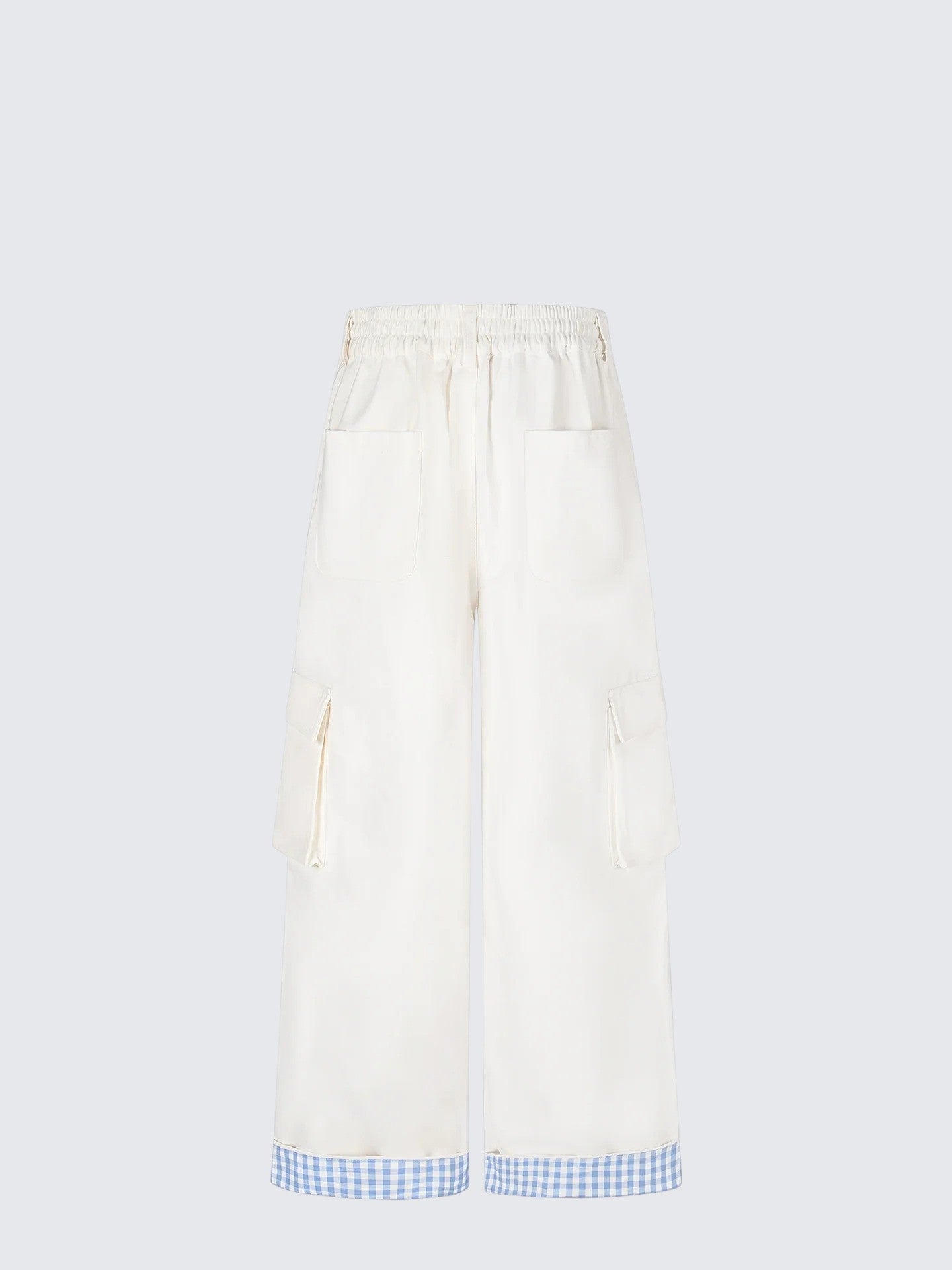 American Dog Embroidered Wide Pants
