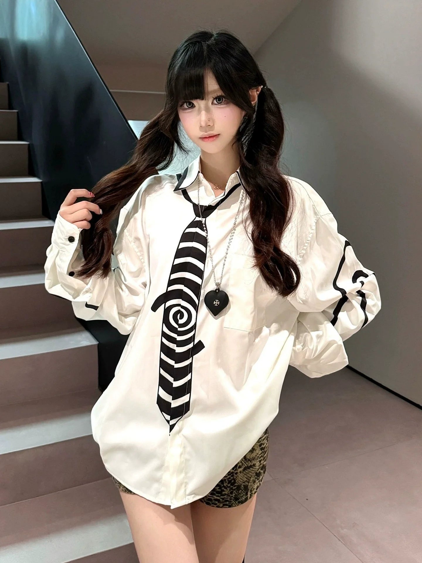 Punk Visual Kei Long Sleeve Shirt
