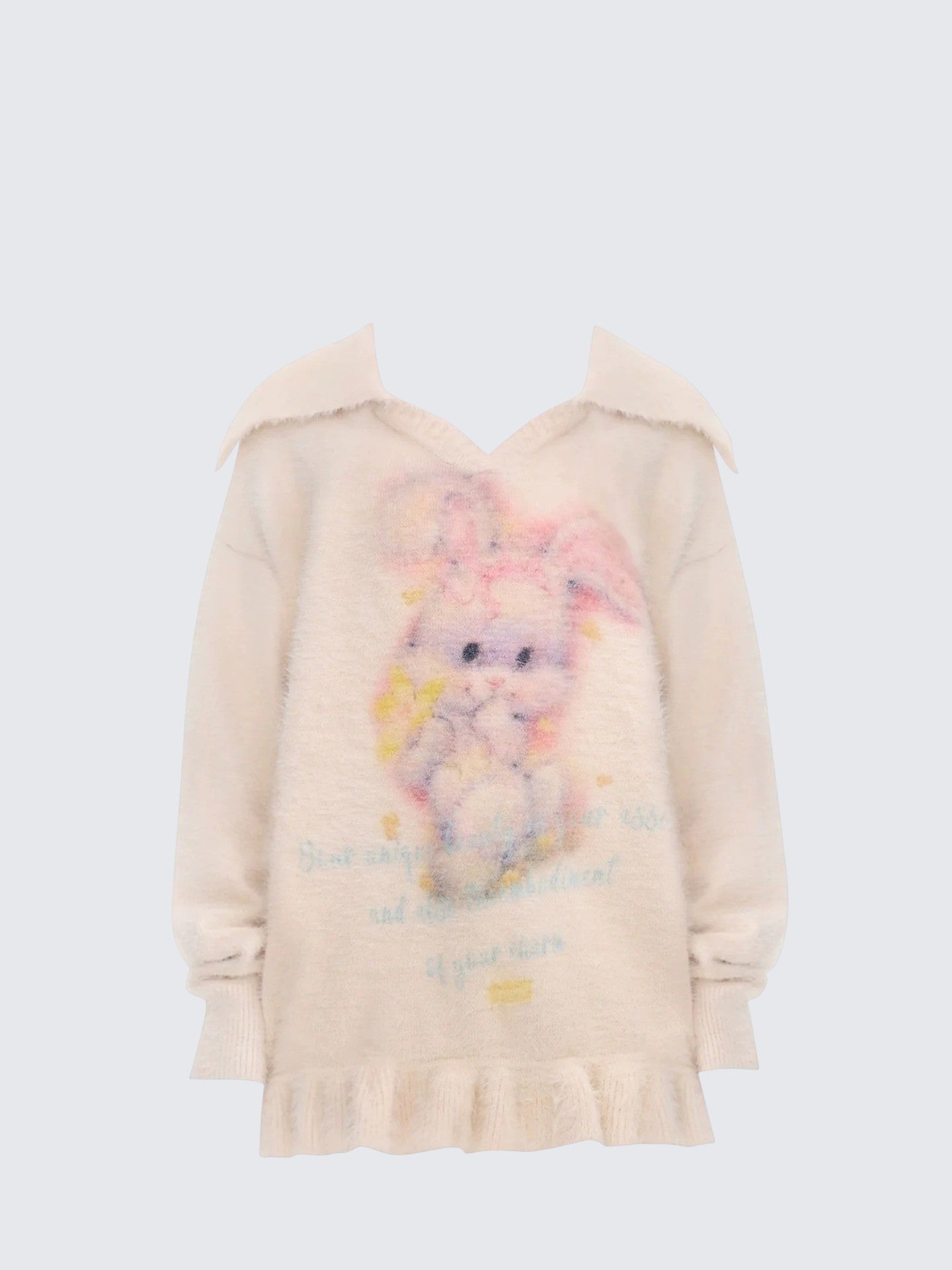 American Polo Collar Knit Sweater