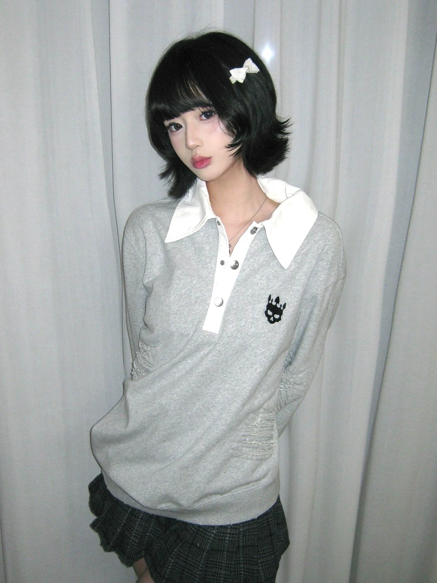 Premium Polo Collar Hoodie