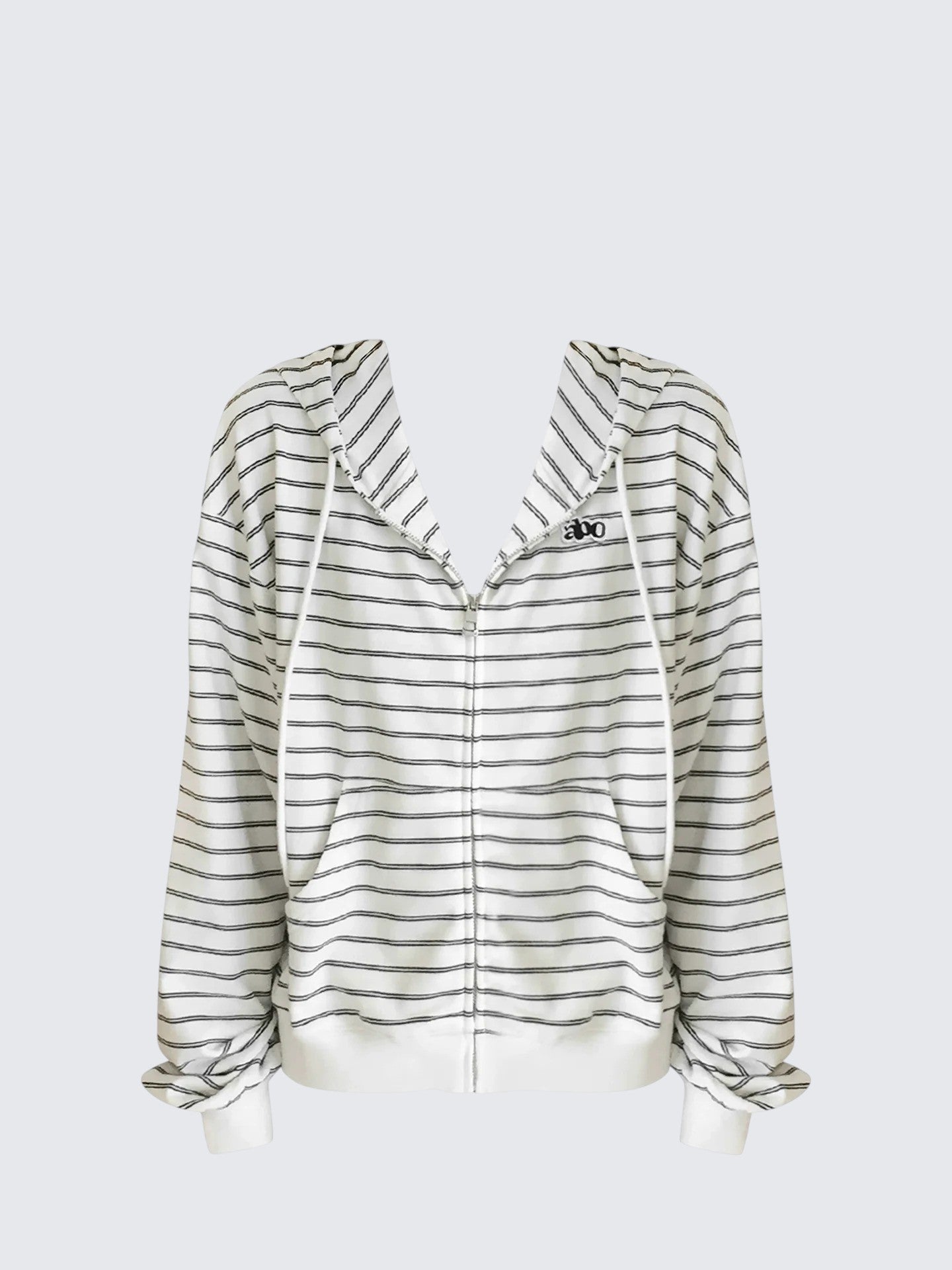 Vintage Striped Hoodie