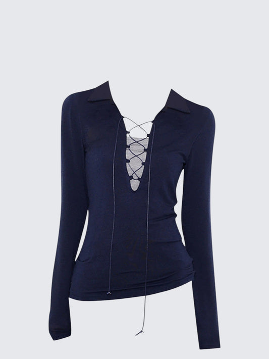 Korean Layered Tie Tee