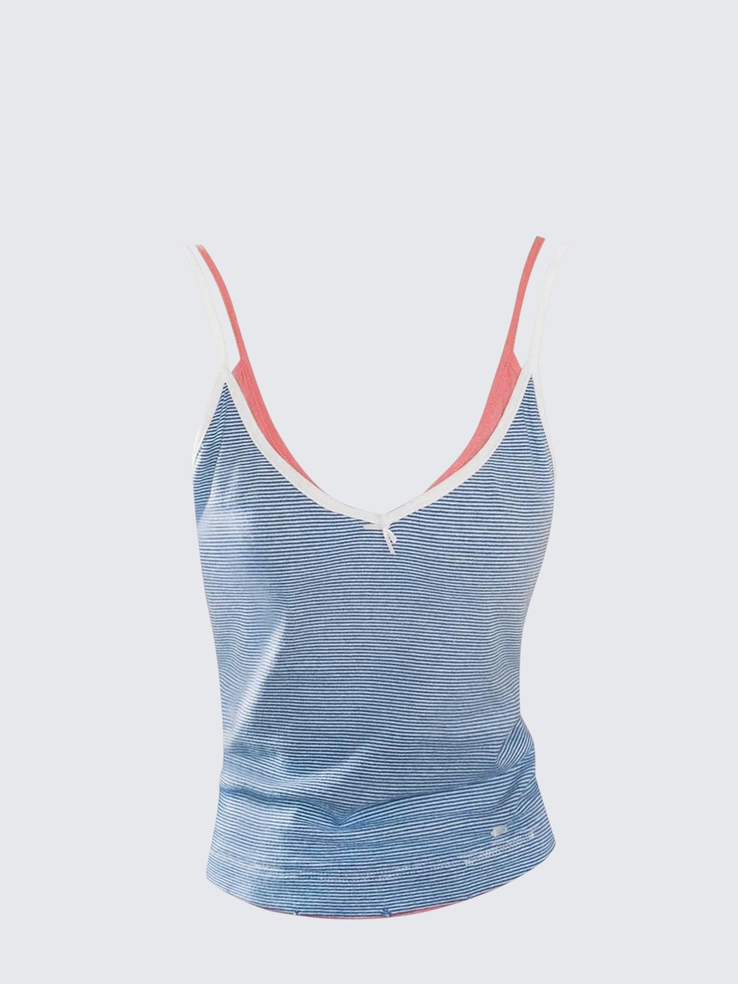 Color Block Layered Halter Top