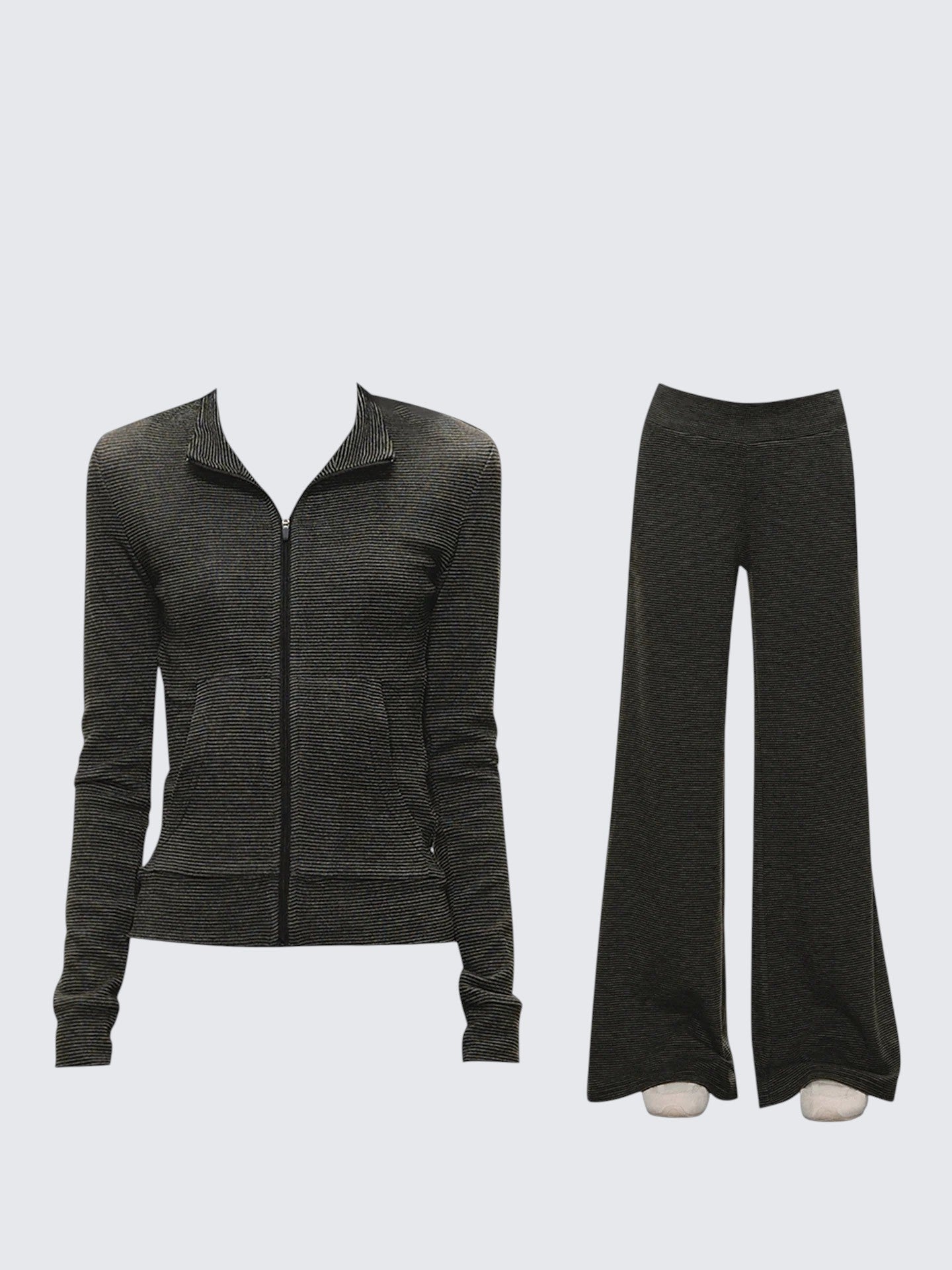 Vintage Striped Knit Set