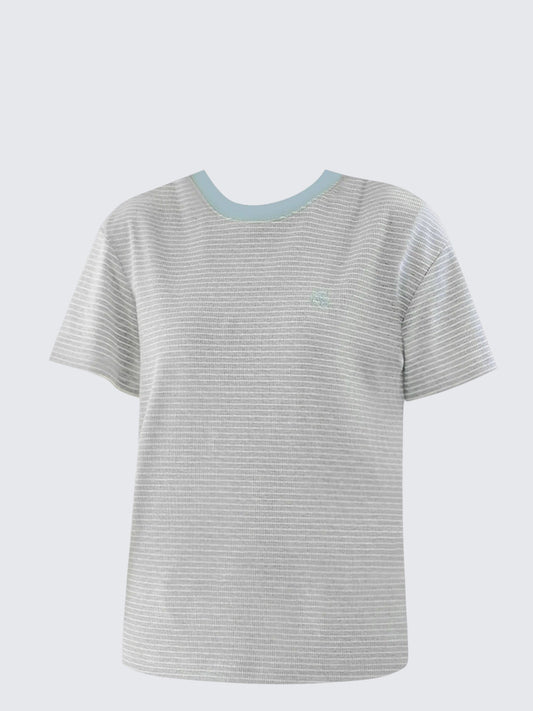 Vintage Colorblock Striped Tee