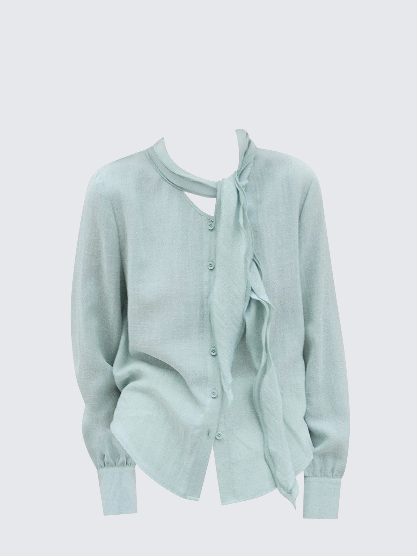 Vintage Lotus Edge Long Sleeve Shirt