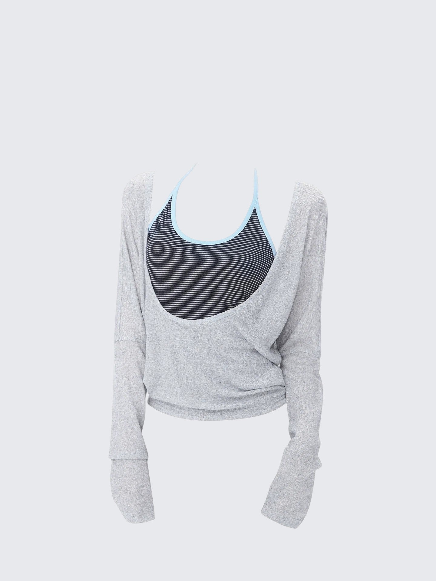 Layered Colorblock U Tee Women