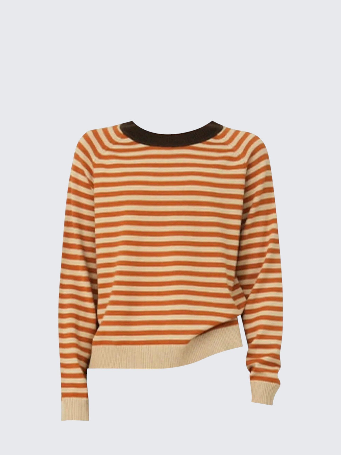 Japanese Stripe Knit Sweater Women