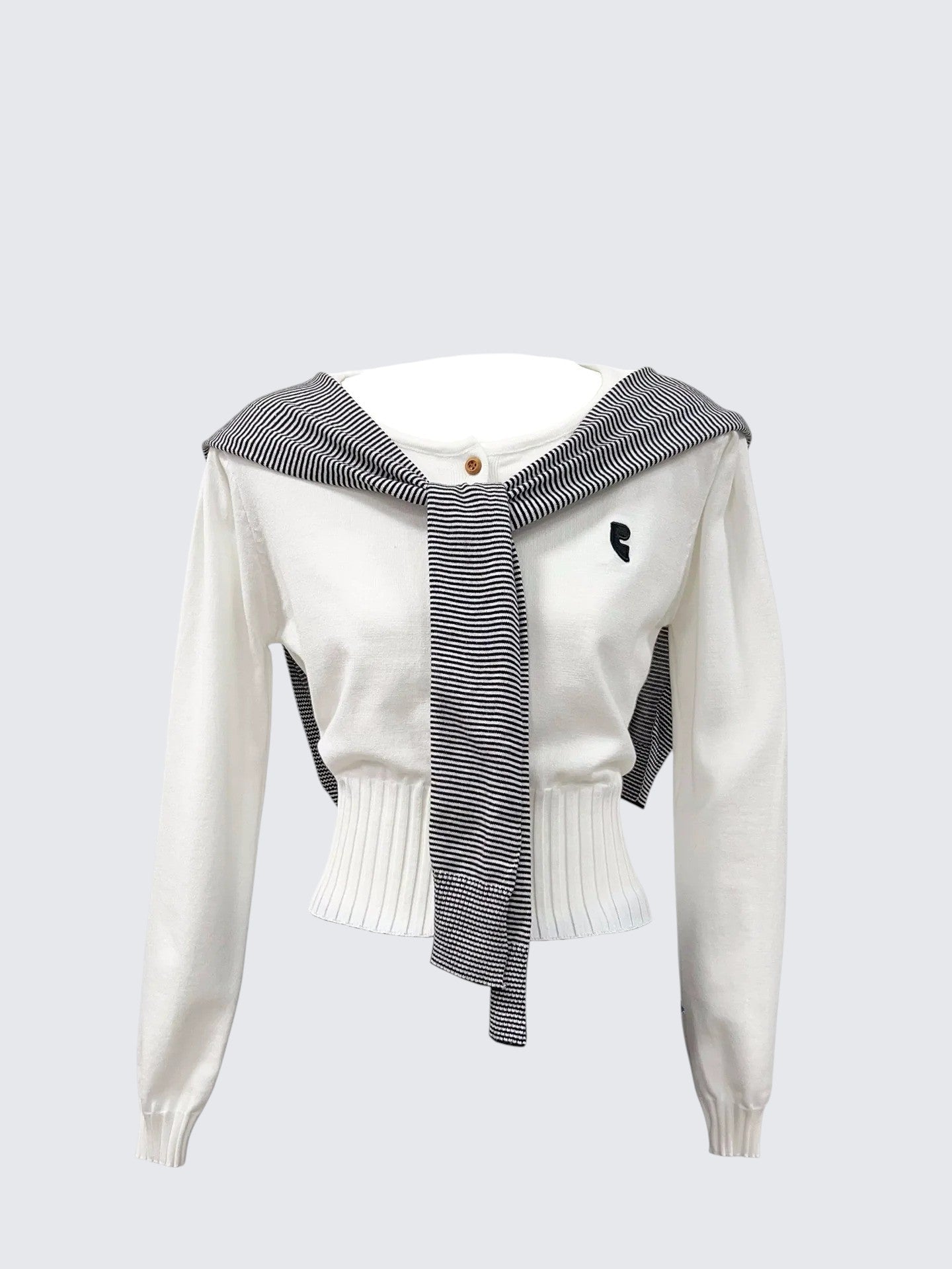 Korean Knit Cardigan Set