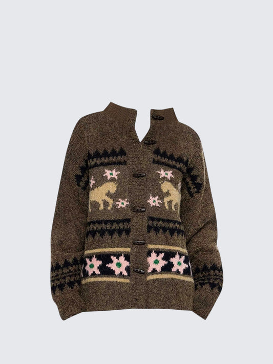 Fair Island Toggles Knit Cardigan