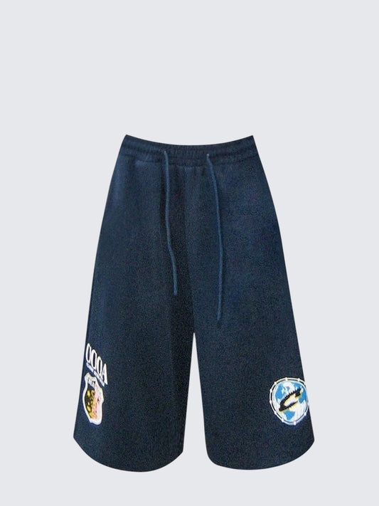 Vintage Badge Cropped Pants