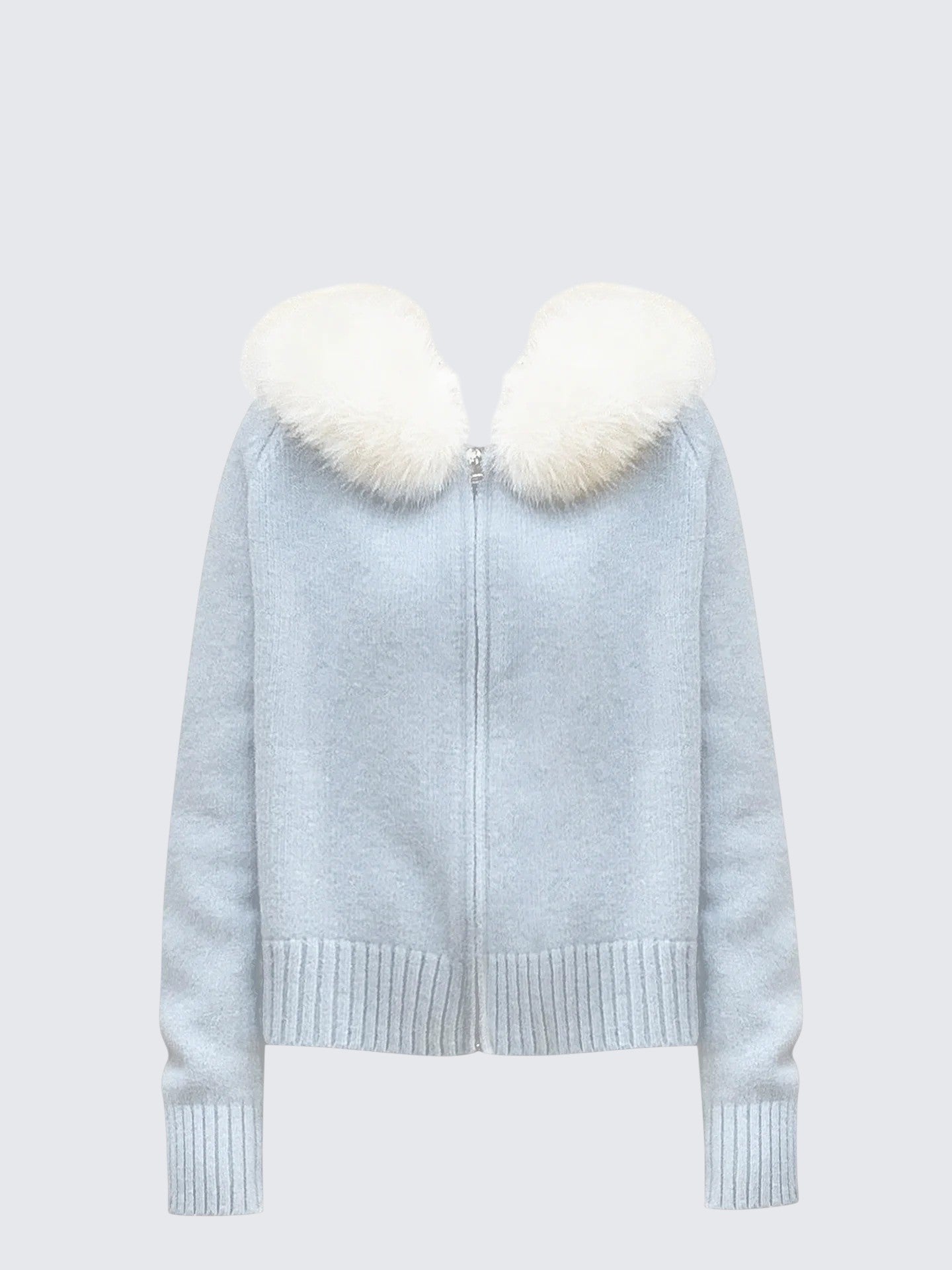 Korean Sweet Hooded Knit Cardigan