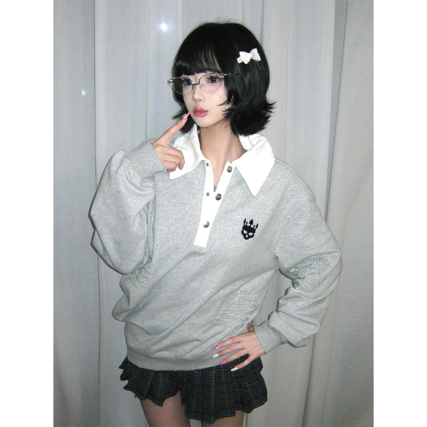 Premium Polo Collar Hoodie