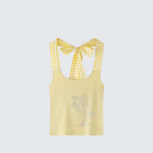 American Street Halter Vintage Tank