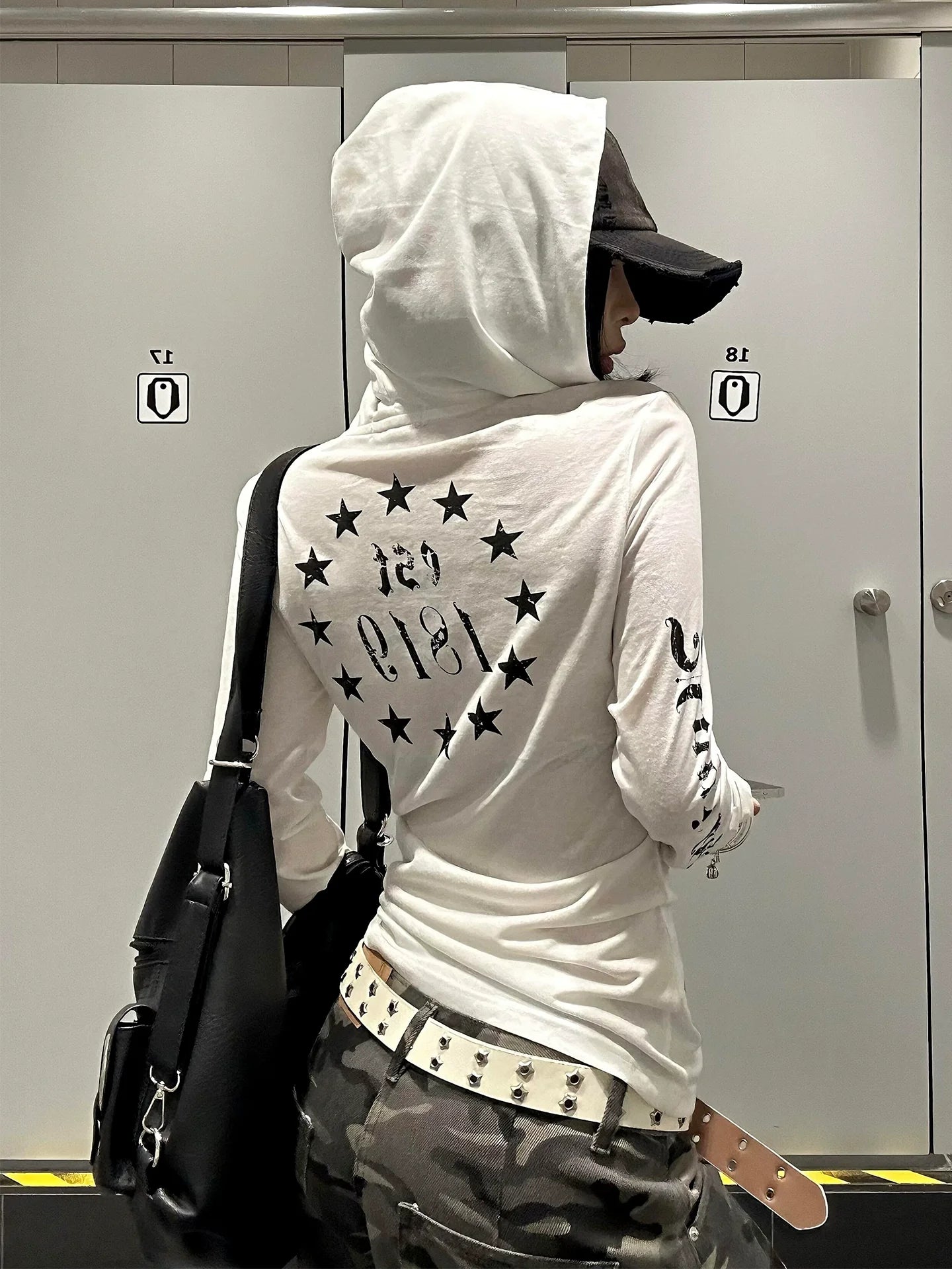 Y2K Punk Sun Protection Hoodie