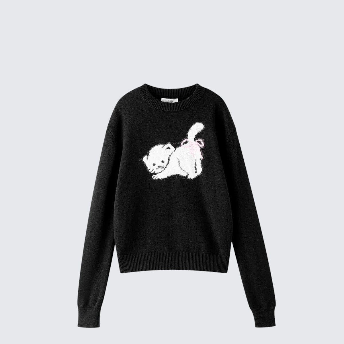 Korean Cute Cat Knit Sweater
