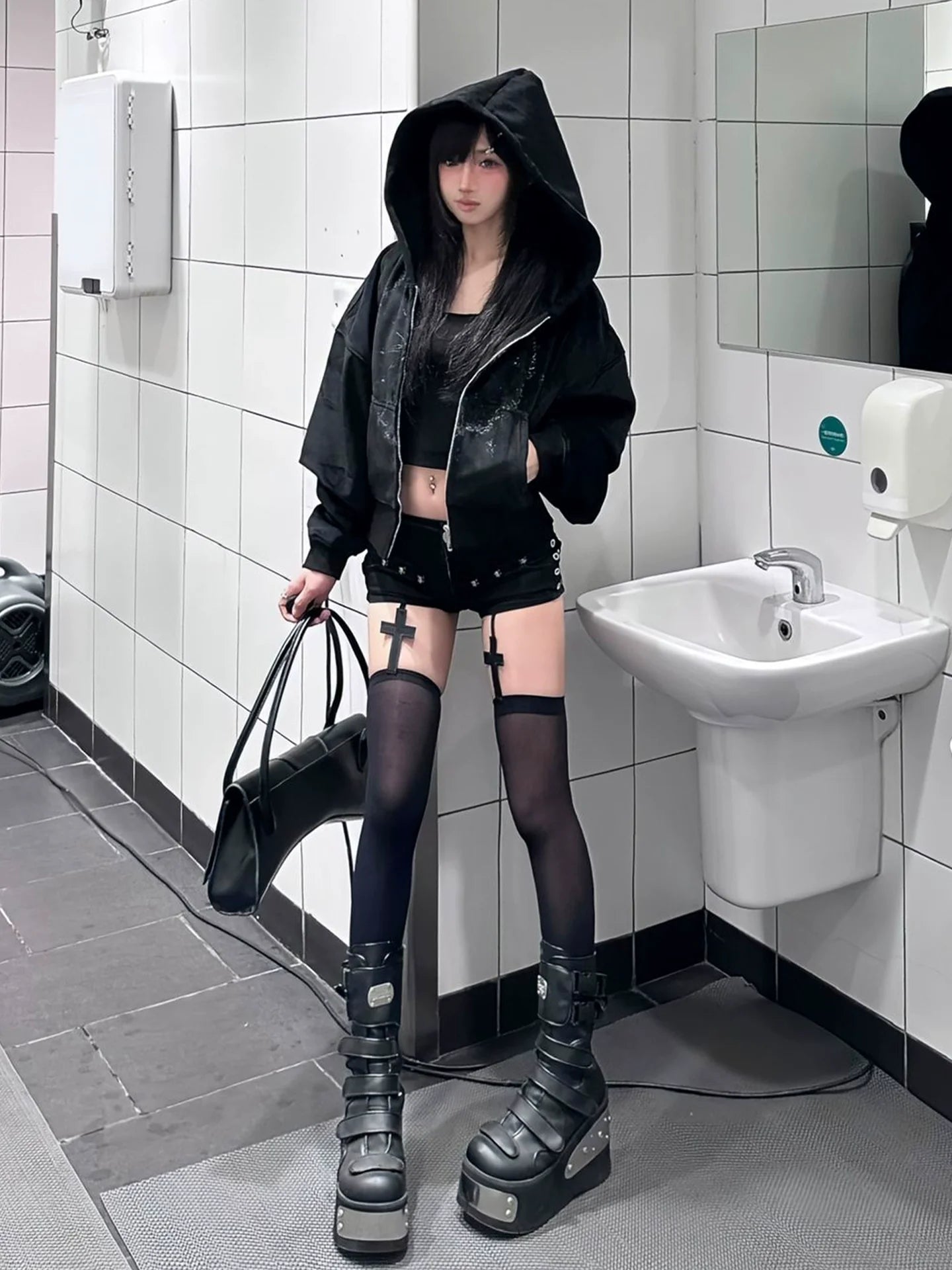 Y2K Witch Hat Hoodie