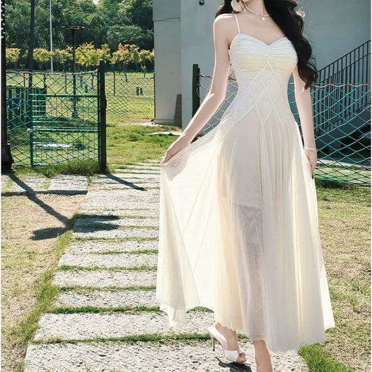 Chiffon Fairy Summer Gown Prom Dress