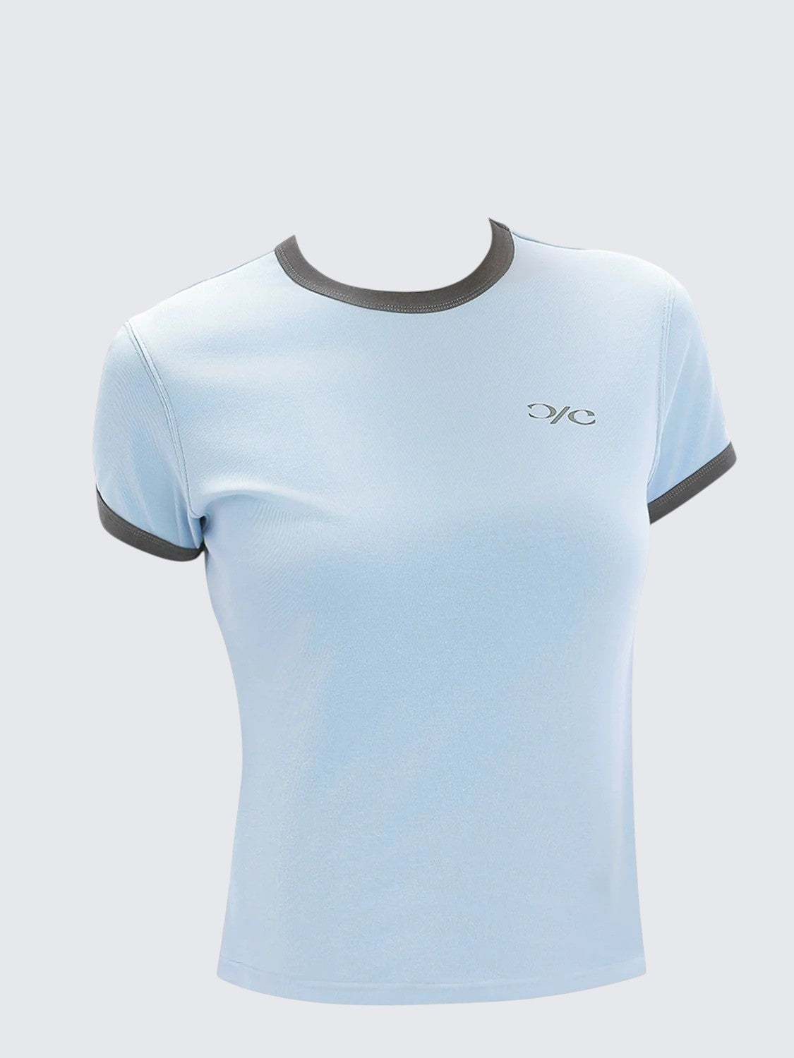 American Colorblock Letter Print T-Shirt