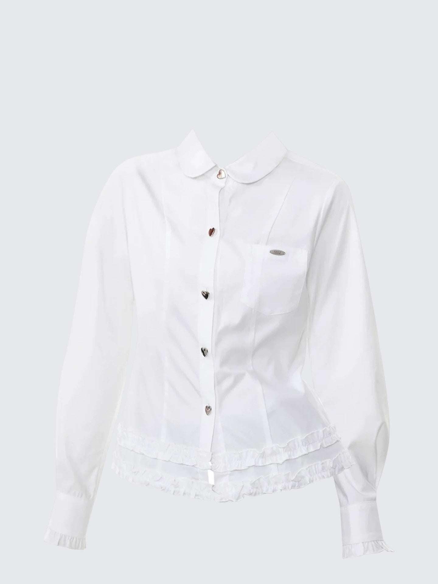 American Doll Collar Lace Shirt