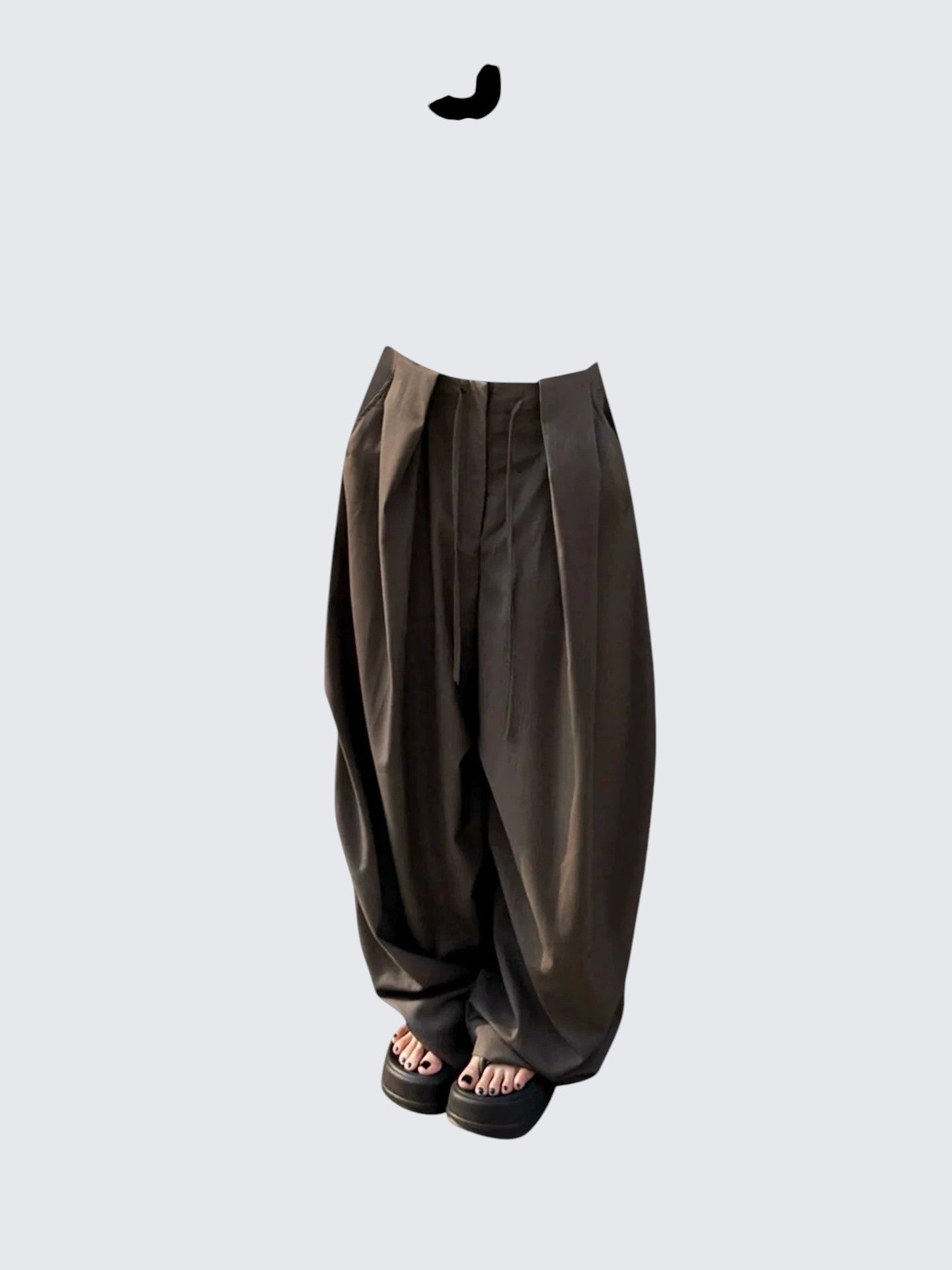 Streetwear Parachute Wide Leg Pants Women