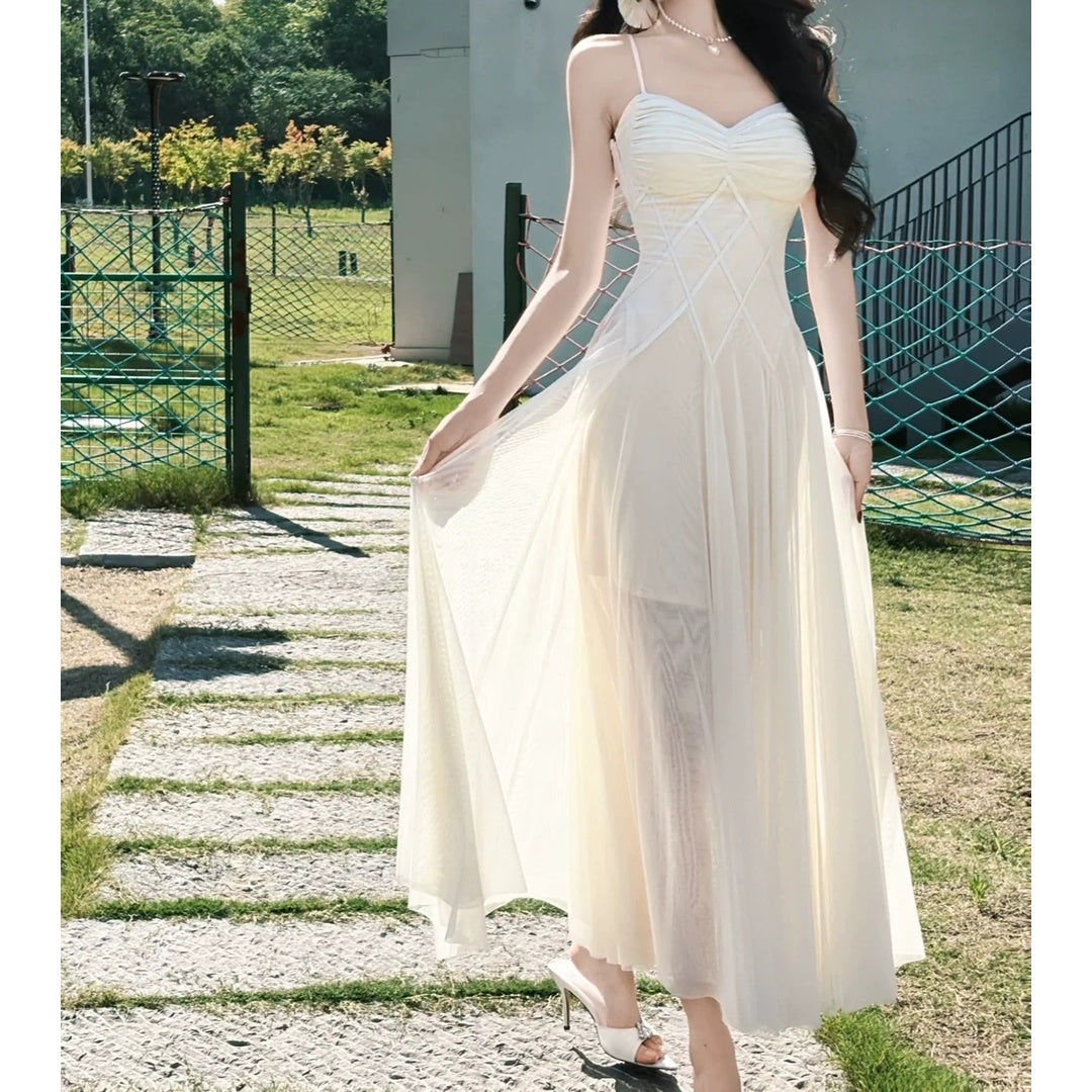 Chiffon Fairy Summer Gown Prom Dress