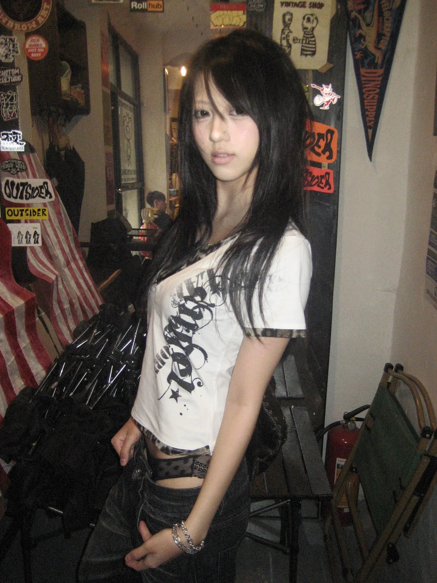 Leopard V Neck Layered Tee