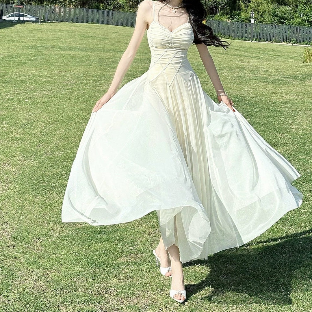 Chiffon Fairy Summer Gown Prom Dress