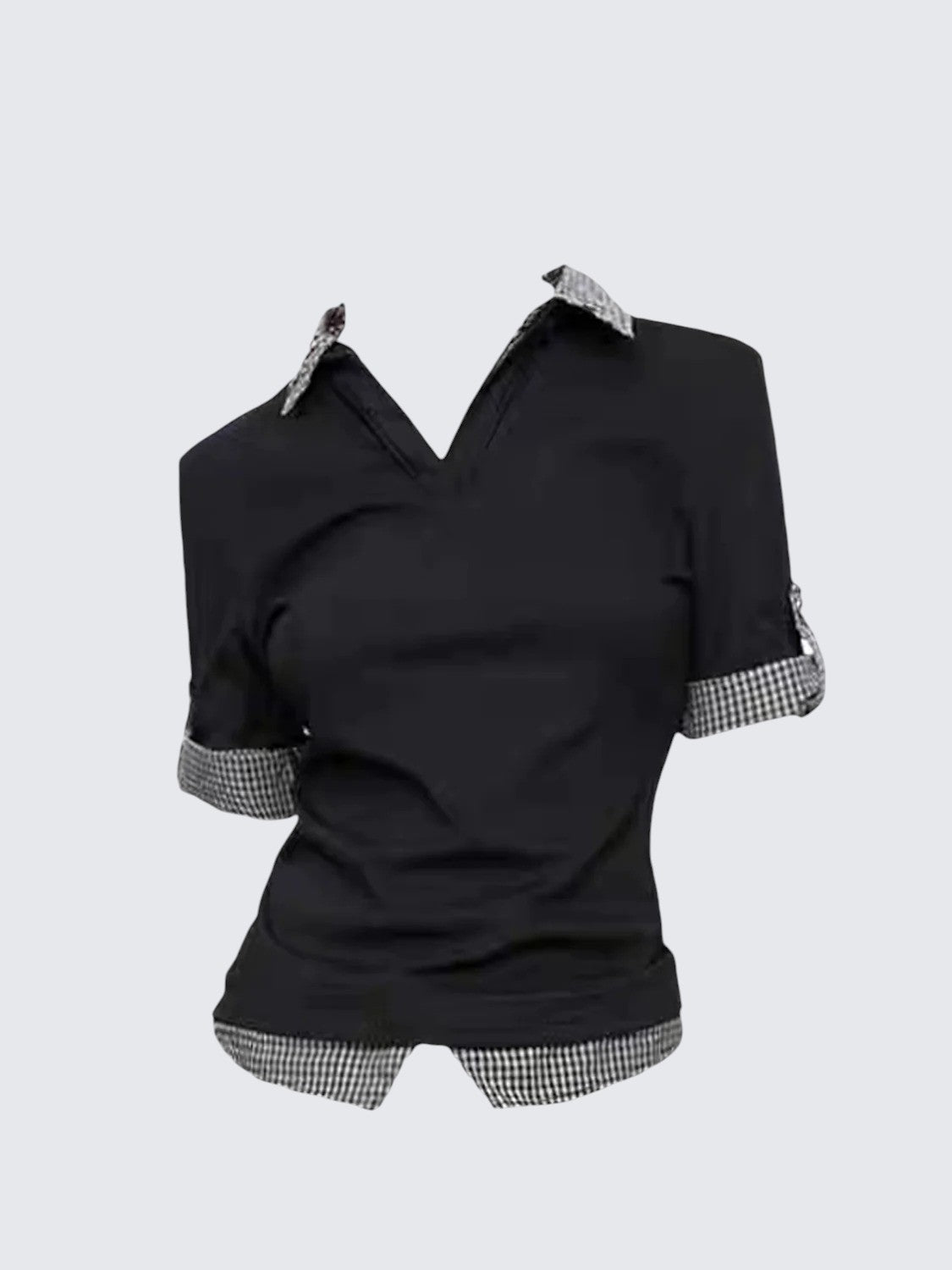 American College Style Polo T-Shirt