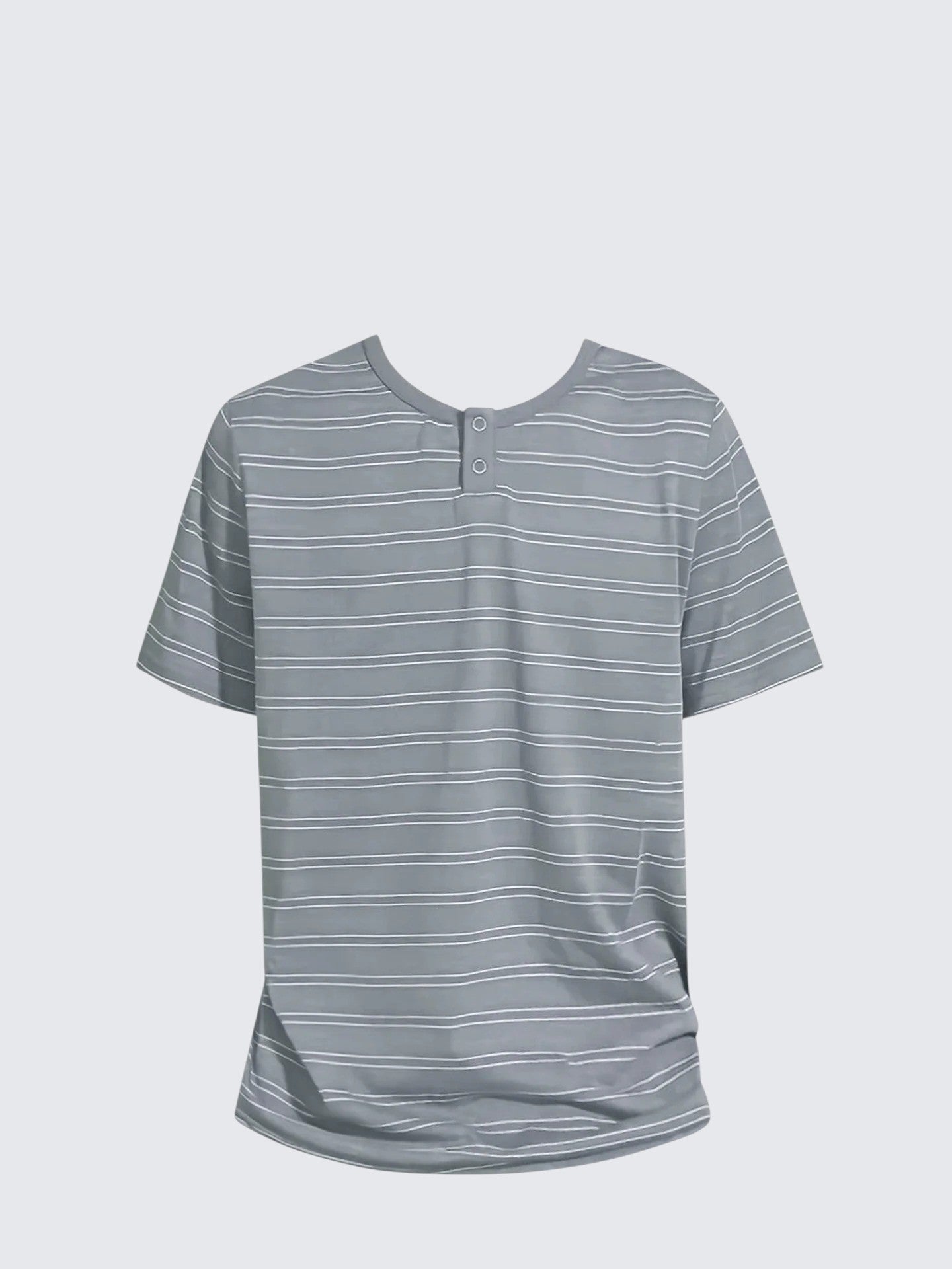 American Vintage Henley Stripe Tee
