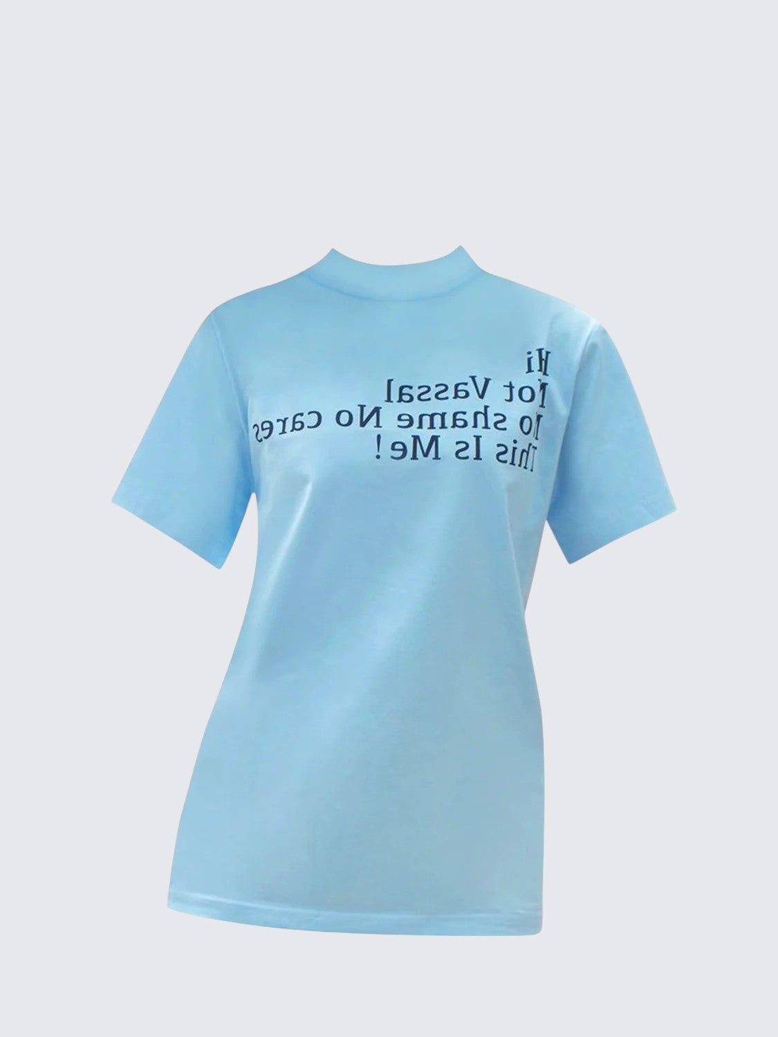 Mini Turtleneck Letter Tee