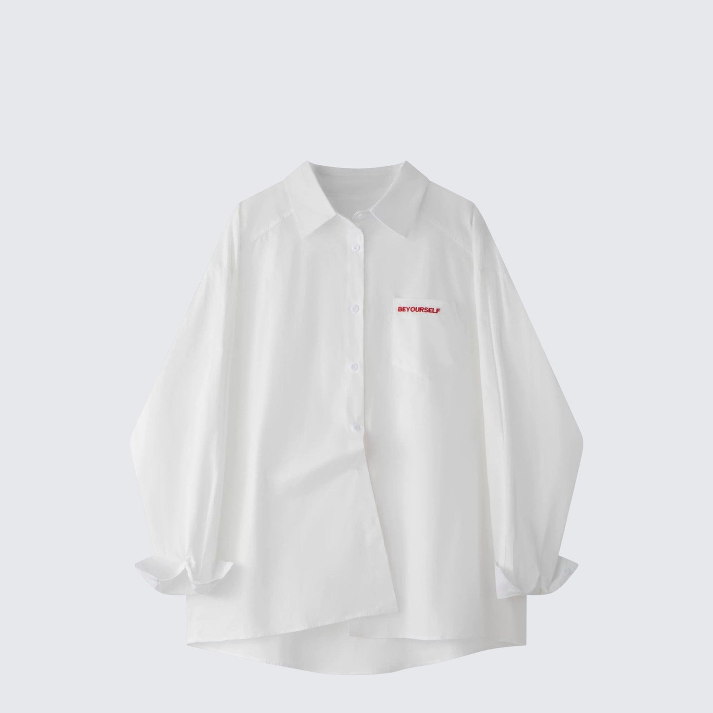 American Casual White Shirt Jacket