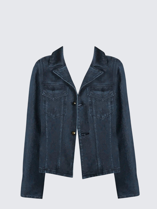 Retro Faded Denim Jacket