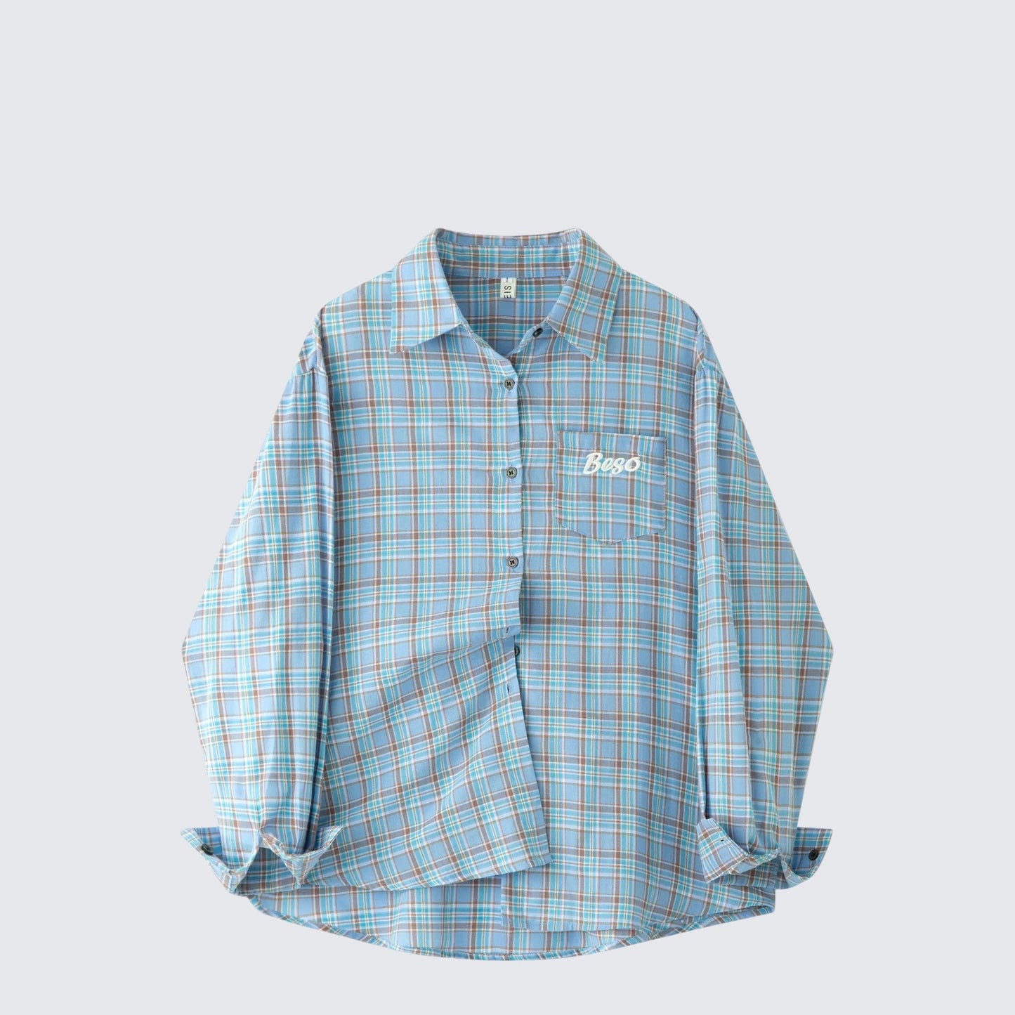 American Plaid Open Shirt