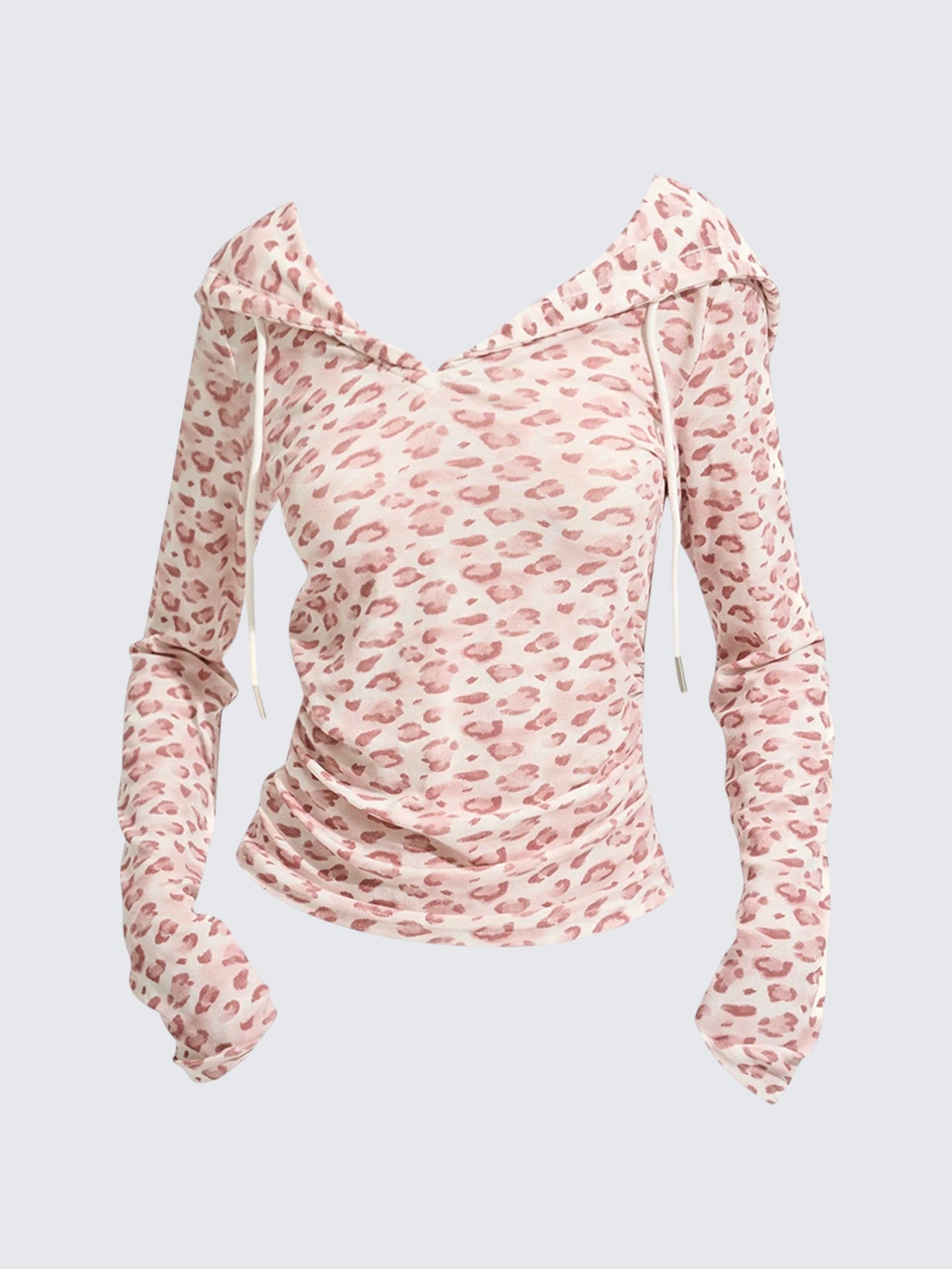 American Leopard Print Hoodie