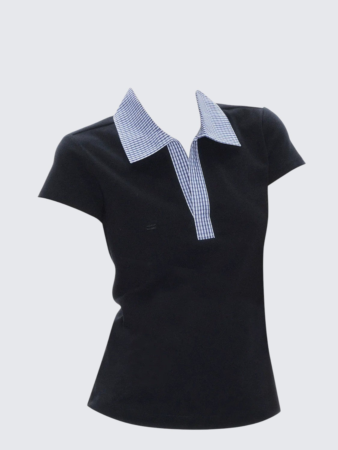 Vintage Check Polo Top