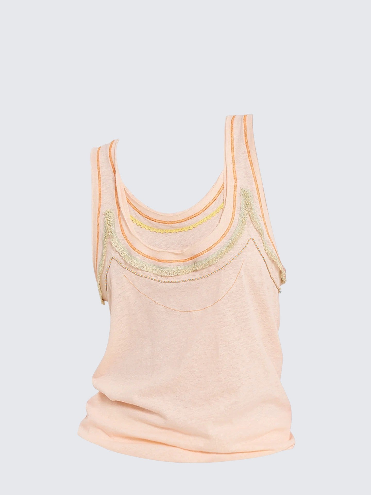 American Lace Faux Two-Piece Cami